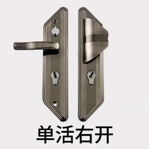 盼盼老式防盗门把手14型11齿轮房门把手防盗门实心加厚配件 - 图2