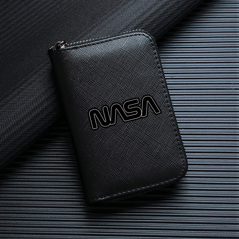 潮牌nasa联名卡包男士大容量名片包 maburaho卡包