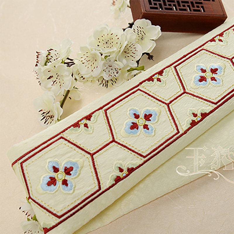 玉猫小阁原创梅花团花唐风复原汉服齐腰裙头绣花织带花边衣缘领边,淘宝优惠券,粉丝福利购,淘宝优惠卷