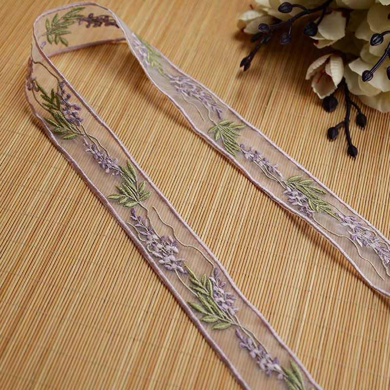 娃用超小刺绣花边条迷你古风蕾丝花边辅料小清新立体刺绣花朵diy,淘宝优惠券,粉丝福利购,淘宝优惠卷