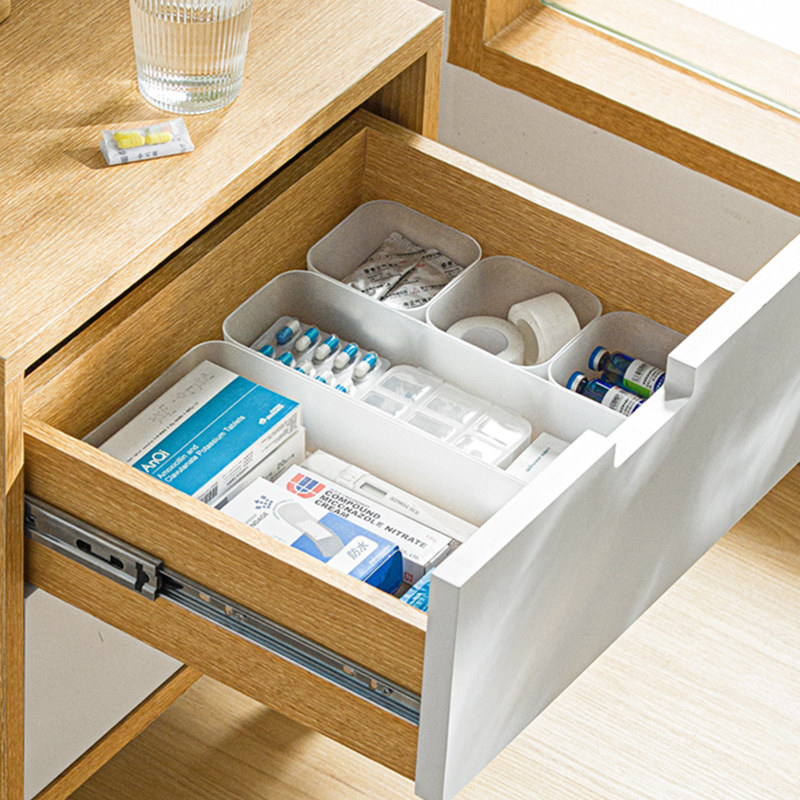 PP5抽屉收纳盒内置橱柜化妆品餐具分隔板厨房抽屉分格分隔整理盒,淘宝优惠券,粉丝福利购,淘宝优惠卷