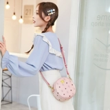 Демисезонная милая модная универсальная трендовая сумка на одно плечо на цепочке, с медвежатами, коллекция 2021