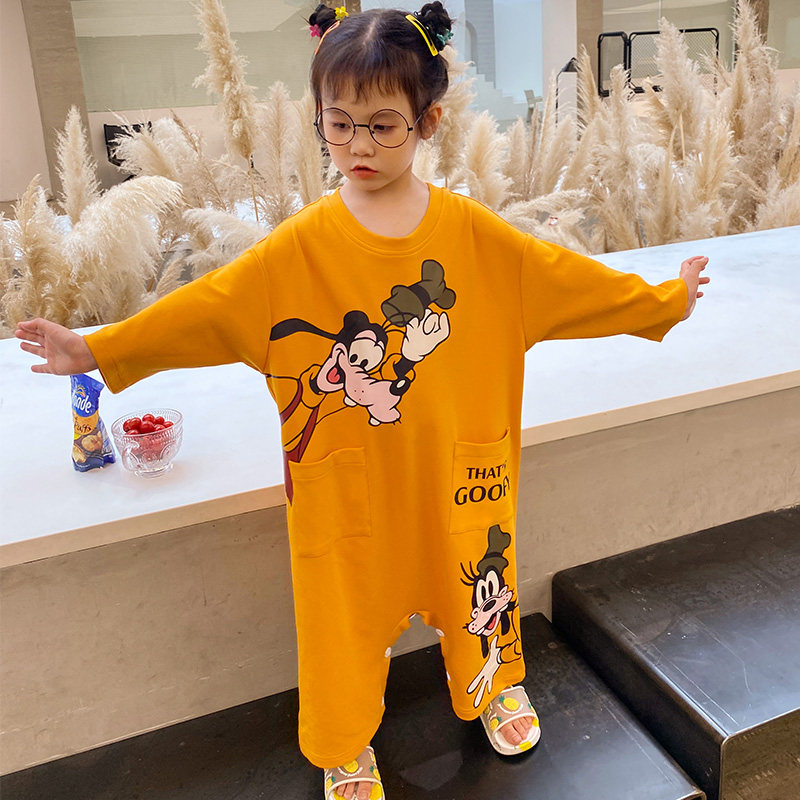 连身衣长袖秋季卡通女睡衣连体裤 冉影睡衣/家居服套装