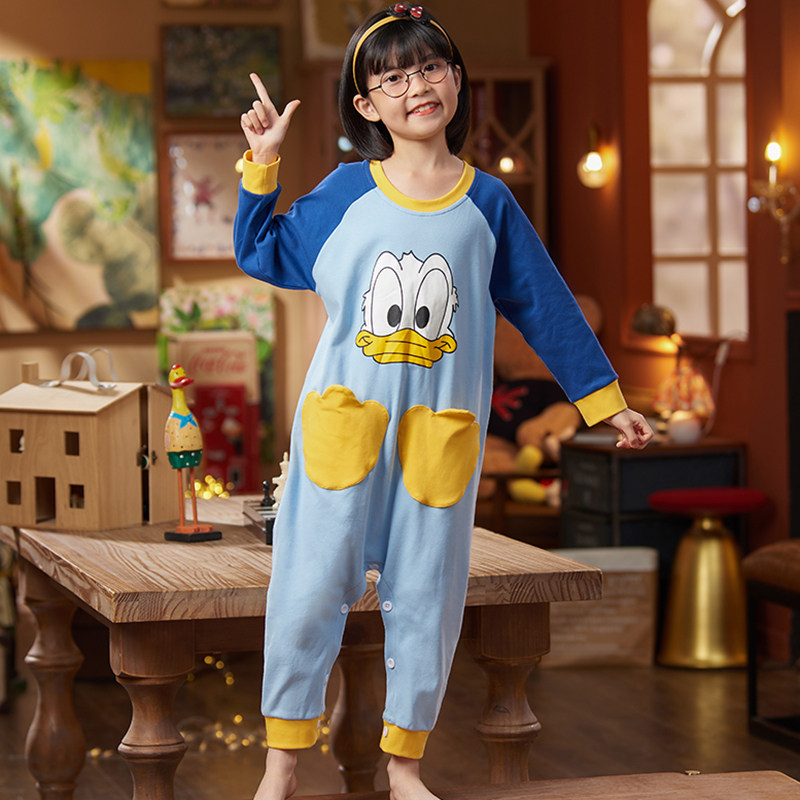 儿童连体睡衣女孩可爱连衣裙连体衣 冉影睡衣/家居服套装