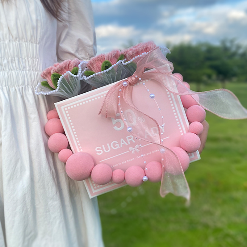 扭扭棒抱抱桶花束成品diy材料送闺蜜浪漫送女友七夕情人节礼物 - 图1