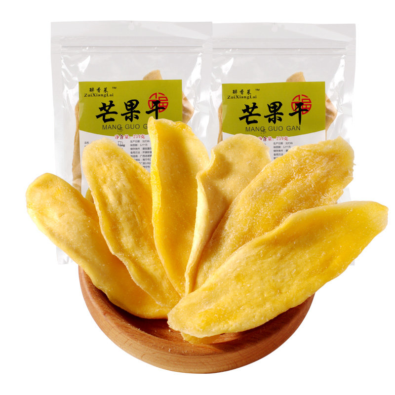 500g大礼包一箱整箱装柬埔寨芒果干 醉香莱芒果干