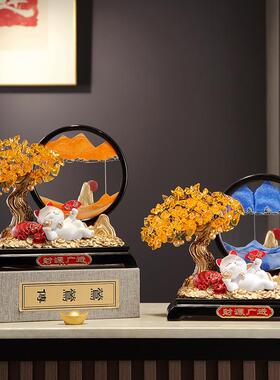 蒂丝尼办公室招财进宝摆件