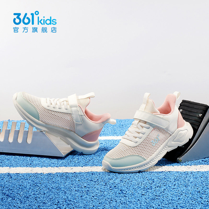 361女童鞋秋冬皮面防水轻便运动鞋冬季儿童学生女孩加绒保暖跑鞋