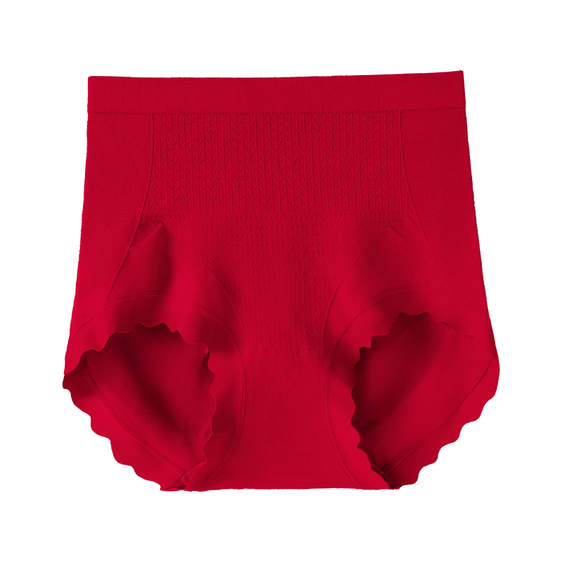 好宠红色本命年内裤女2026马年属马抗菌高腰收腹结婚礼物秋冬新款 - 图3
