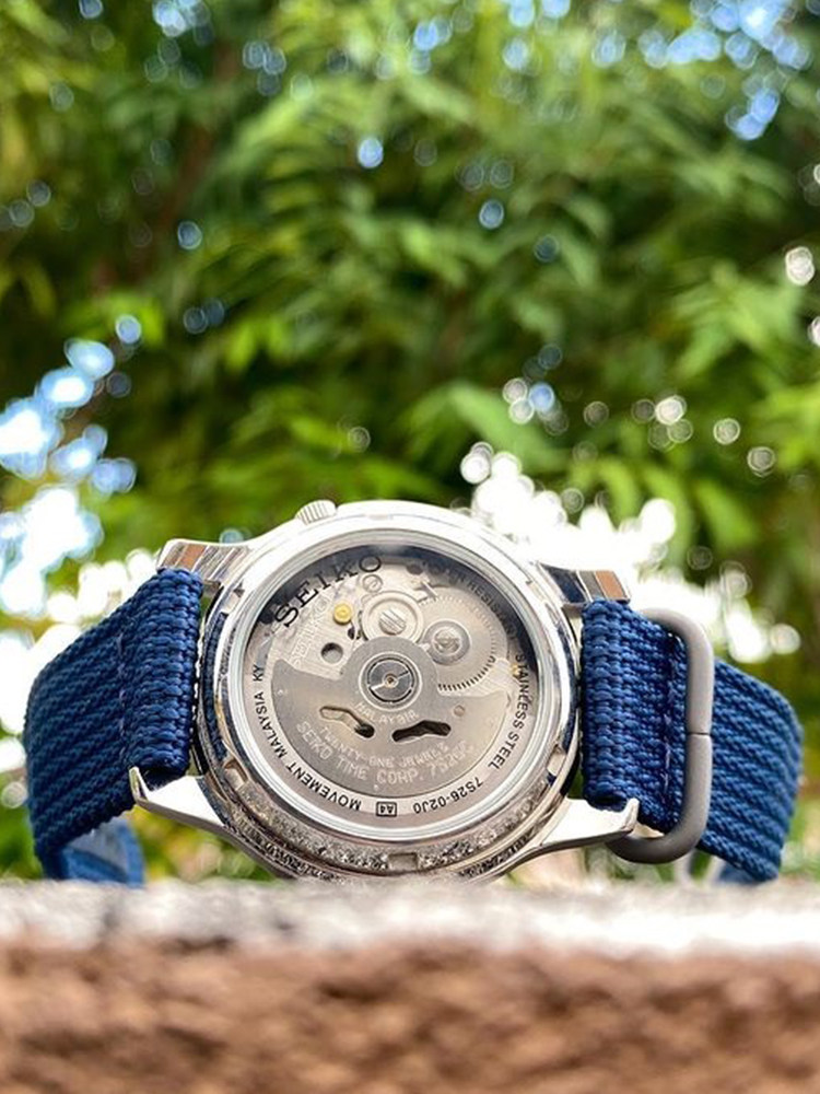 SEIKO精工5号手表男自动机械表帆布带夜光男表SNK809K2 光明战将 SEIKO精工5号手表男自动机械表帆布带夜光男表SNK809K2 光明战将