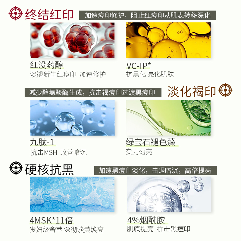 面部 淡化痘印收缩毛孔祛黄提亮烟酰胺补水 vc 左艺滤镜精华液油 30ml 面部 淡化痘印收缩毛孔祛黄提亮烟酰胺补水 vc 左艺滤镜精华液油 30ml