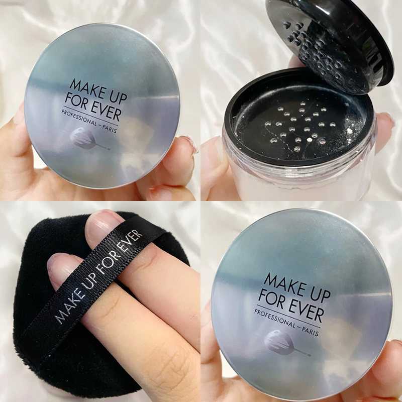 MAKEUPFOREVER玫珂菲muf高清轻烟散粉微米定妆蜜粉带粉扑1.1/1.2 - 图1