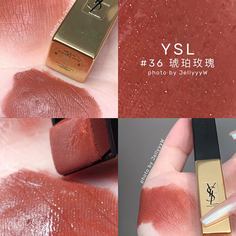 YSL/圣罗兰小黑条314小金条35焰火321/2024 唇膏口红313/302/301 - 图2