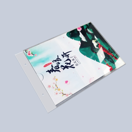 亚克力卡槽a4文件夹挂牌墙贴单双面亚克力板插槽定制5/6寸透明有机玻璃收纳架展示盒记事板宣传栏横竖款订做 - 图3