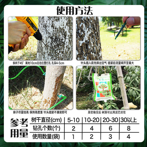 果树专用营养液水蜜桃大樱桃新型肥料苹果梨树移栽复壮吊针激活液 - 图0