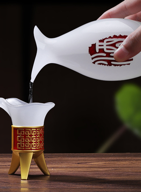 珐琅彩领导送长辈乔迁礼琉璃玉玉