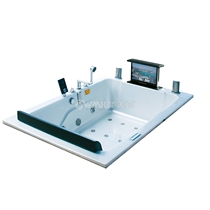 Huamega Embedded Massage Shower Bath bathtub Packaged Metropolitan minimalist style Bathtub Functionality