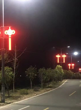 户外防水防晒不生锈中国结装饰灯