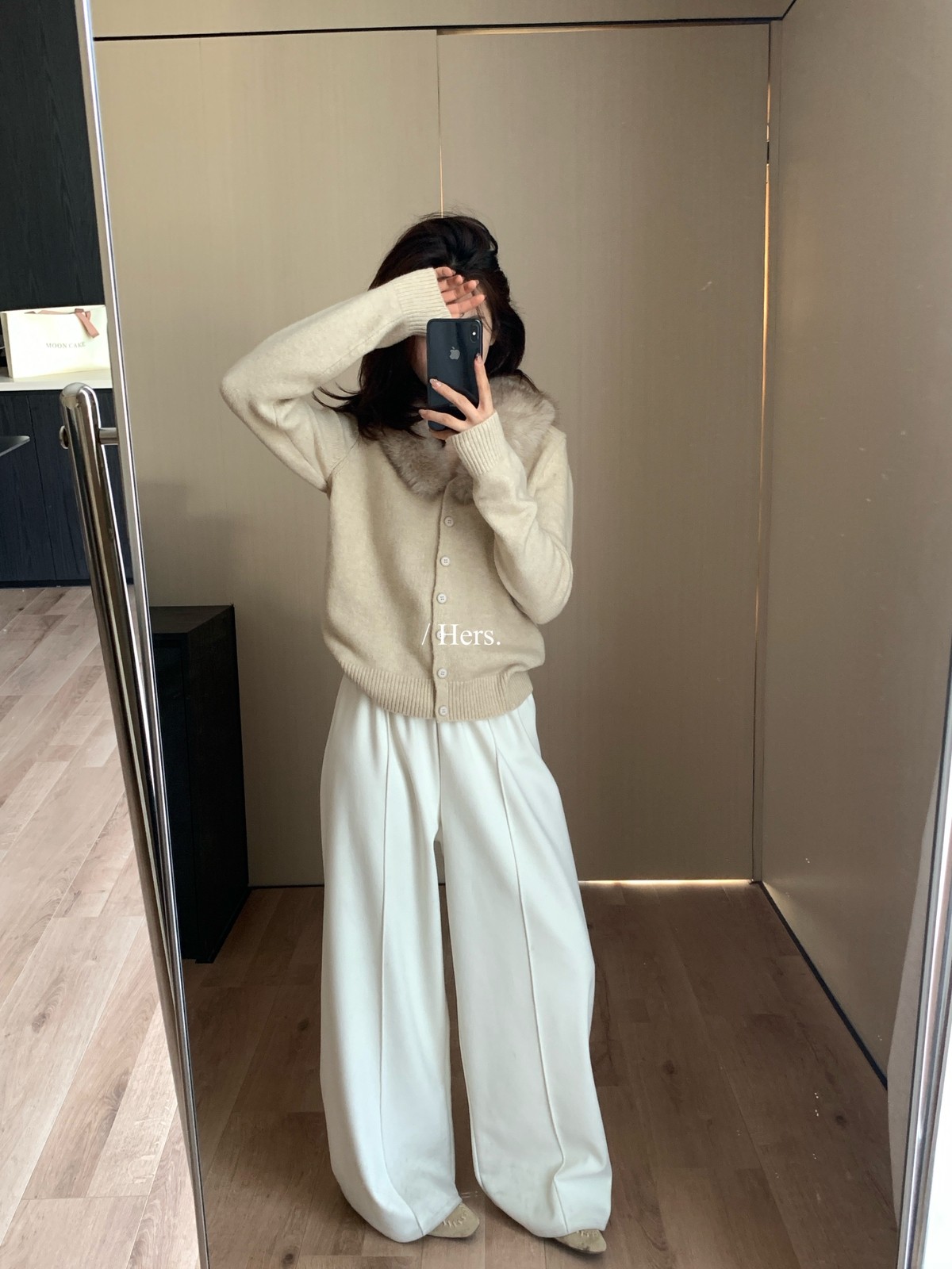 一勺甜 hers冬上新！复古保暖毛衣女 冬季百搭针织开衫外套92813,淘宝优惠券,粉丝福利购,淘宝优惠卷