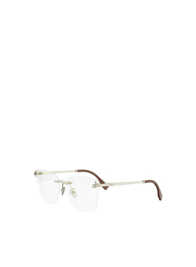 FENDI 女士眼镜 FE5133US032 CO 白色 无边框平光镜