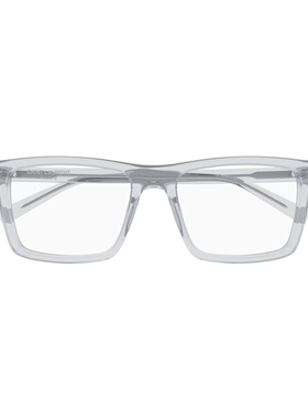 SAINT LAURENT 男士眼镜 SL906003 SS2026 白色 全框平光镜