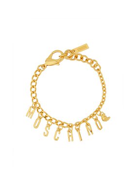 1h可退 潮奢 Moschino 莫斯奇诺 女士 徽标手链 912784060606配饰