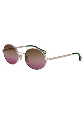 CHLOÉ 女士太阳镜 CH0326S002 SS2026 紫色 圆形太阳镜