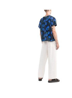 KENZO 男士T恤 FC65TS4184SF77 AW2022 蓝色 KENZO MEN'S FC65TS4