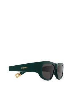 JACQUEMUS 男士眼镜 JAC23 AW2024 黑色 几何太阳镜