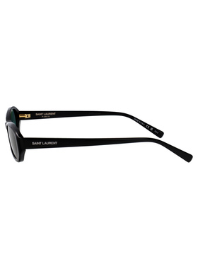 Saint Laurent 圣罗兰 女士 BLACK-BLACK-GREEN 醋纤太阳眼镜 SL8