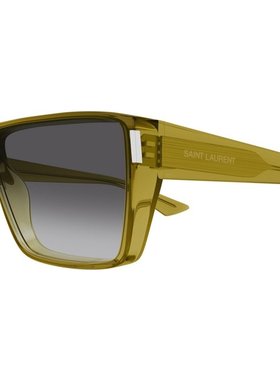 SAINT LAURENT 男士太阳镜 SL757004 CO 黄色 SAINT LAURENT Sung