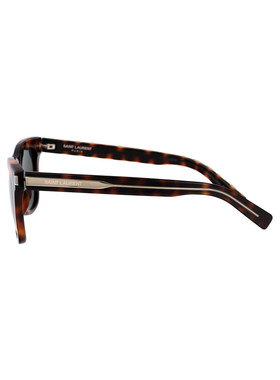 SAINT LAURENT 男士眼镜 SL712003 AW2024 黑色 徽标太阳镜