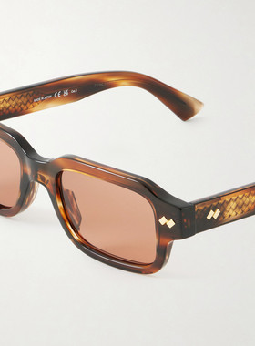 Bottega Veneta 葆蝶家 男士 Eyewear 矩形框太阳镜 BV1442S
