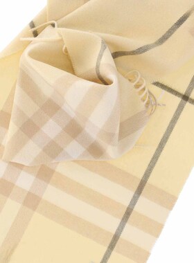 香港直邮BURBERRY 女士围巾 8112710 AW2025 黄色【付后1h可退】