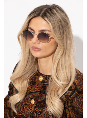 CHLOÉ 女士太阳镜 CH0326S0001 CO 金色 Sunglasses
