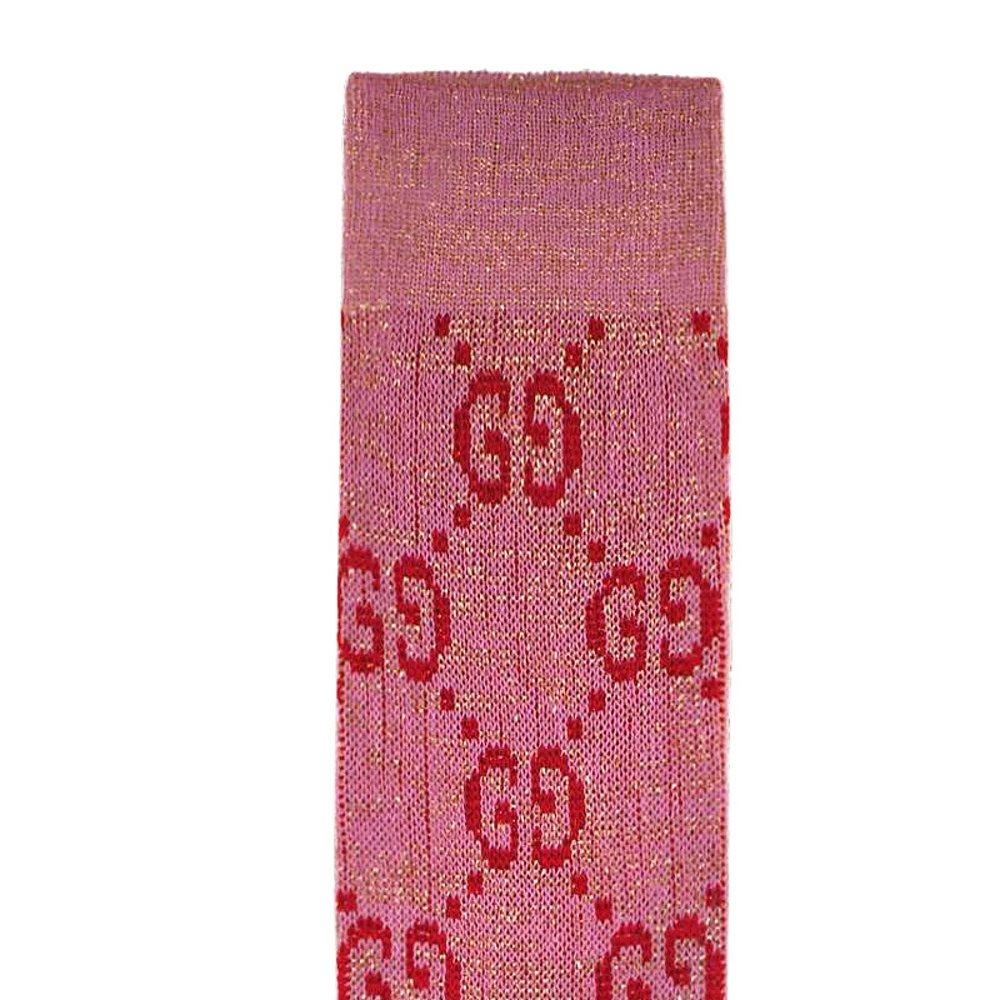 香港直邮gucci女士经典双g袜子 天猫国际香港直购短袜/打底袜/丝袜/美腿袜