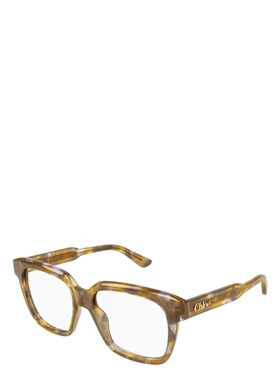CHLOÉ 女士眼镜 CH0340O010 SS2026 棕色 全框平光镜