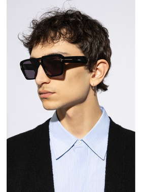 TOM FORD 男士太阳镜 FT115305601A CO 黑色 Sunglasses