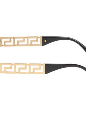 1h可退 潮奢 versace 范思哲 女士 黑色 Greca Cat-Eye 太阳镜 0V