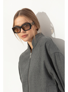 1h可退 JACQUEMUS 女士太阳镜 JAC600C5SUN CO 黑色 Sunglasses