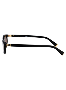 MIU MIU 女士太阳镜 0MUA06S16K10I SS2025 黑色 0MU A06S