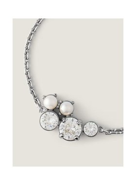 GIVENCHY 女士手链手镯 BF20JZF05M132 SS2025 银色 徽标手链珍珠