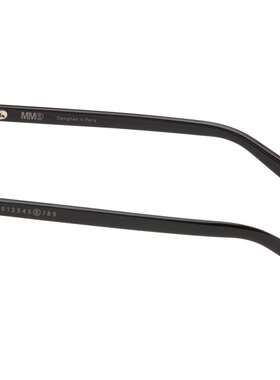 潮奢 Mm6 Maison Margiela 马丁 马吉拉 MM6 男士 黑色 3 太阳镜
