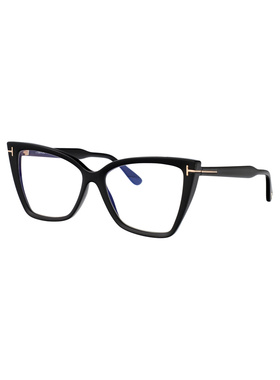 TOM FORD 女士眼镜 FT5844B005 SS2026 黑色 FT5844-B