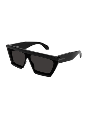 1h可退 ALAIA 女士太阳镜 AA0104S001BLACKBLACKGREY SS2026