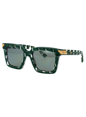 BOTTEGA VENETA 女士眼镜 CO 绿色太阳镜 BV1005S010