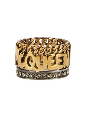 ALEXANDER MCQUEEN 女士戒指 734763J160T7286 SS2023