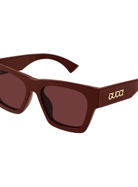 GUCCI 女士眼镜 GG1835S003 CO 红色 矩形太阳镜古驰