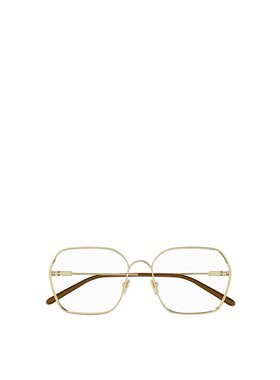 1h可退 CHLOÉ 男士太阳镜 CH0208O005 SS2025 金色 CHLOÉ Eyeglas