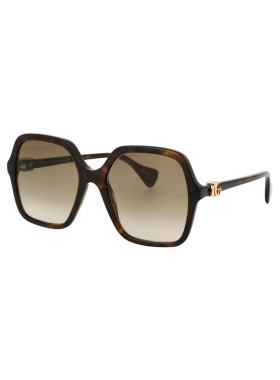GUCCI 女士眼镜 GG1072S002 CO 黑色 Sunglasses
